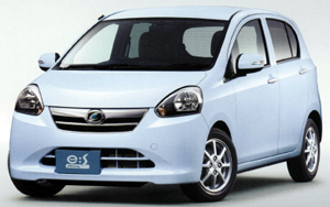 DAIHATSU ミラ イース ハイブリッド車なみの低燃費