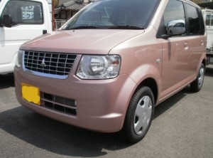 三菱ekワゴンジョイフィールド【ピンク】　未使用車